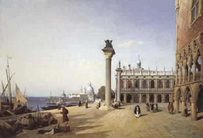 Jean Baptiste Camille  Corot Venise (mk11) oil painting image